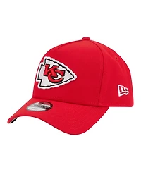 New Era Big Boys and Girls Red Kansas City Chiefs 9FORTY A-Frame Adjustable Hat