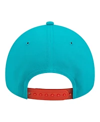 New Era Big Boys and Girls Aqua Miami Dolphins 9FORTY A-Frame Adjustable Hat