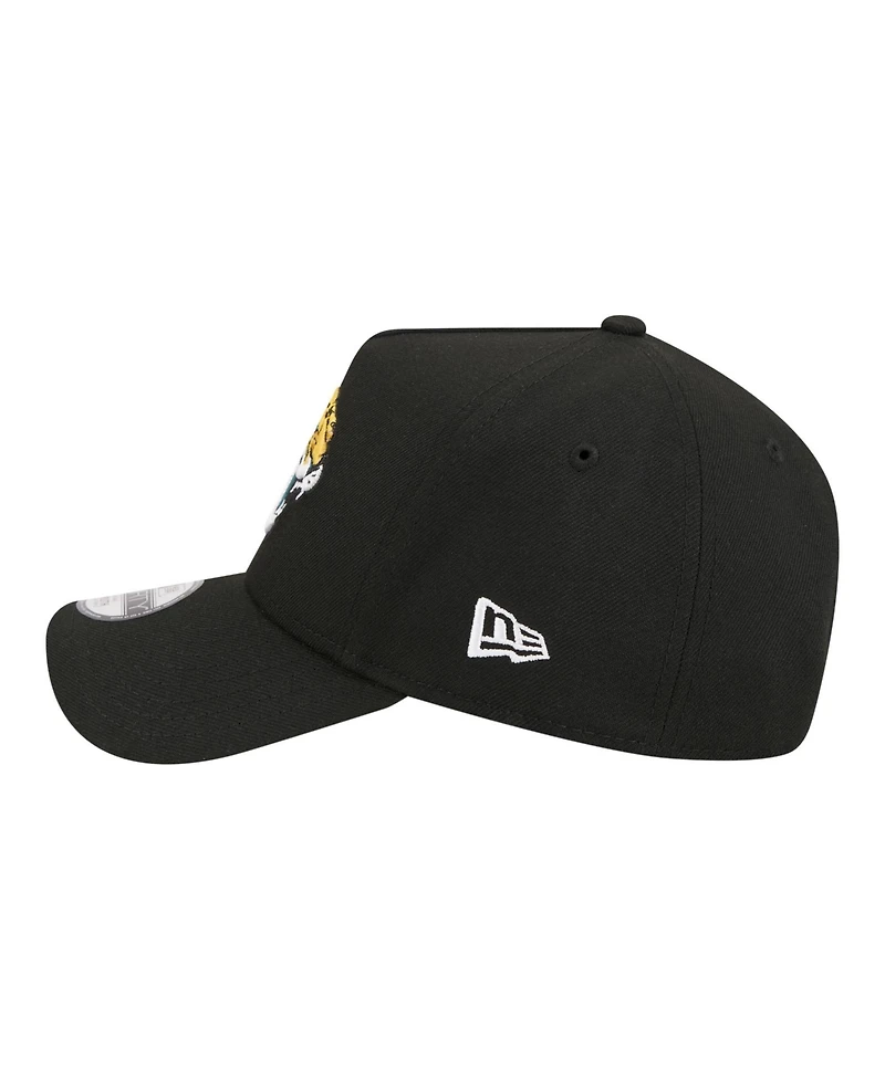 New Era Big Boys and Girls Black Jacksonville Jaguars 9FORTY A-Frame Adjustable Hat