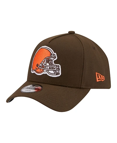 New Era Big Boys and Girls Brown Cleveland Browns 9FORTY A-Frame Adjustable Hat