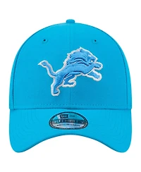 New Era Men's Blue Detroit Lions Core Team 39THIRTY Flex Hat