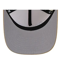 New Era Men's Cream Los Angeles Dodgers Club 9FIFTY A-Frame Snapback Hat