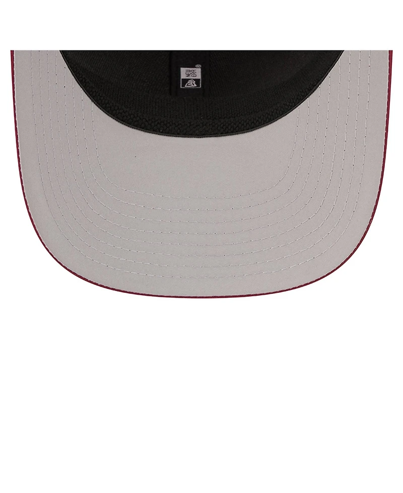 New Era Men's Burgundy Washington Commanders Micro Badge 9SEVENTY Adjustable Hat