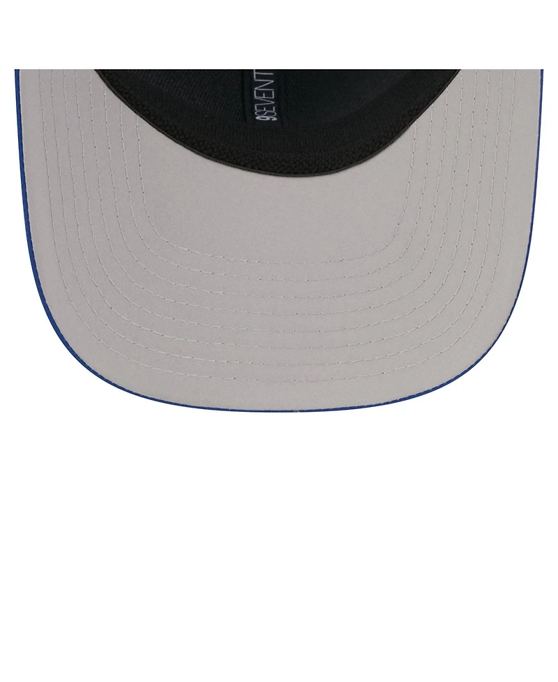 New Era Men's Royal New York Giants Micro Badge 9SEVENTY Adjustable Hat