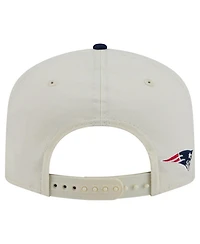 New Era Men's Cream New England Patriots Script 19TWENTY Adjustable Hat