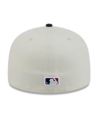 New Era Men's White/Navy Boston Red Sox Blossom 59FIFTY Fitted Hat