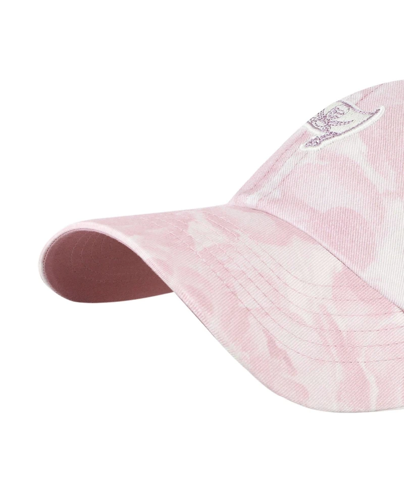 47 Brand Women's Pink Tampa Bay Buccaneers Gardenia Clean Up Adjustable Hat