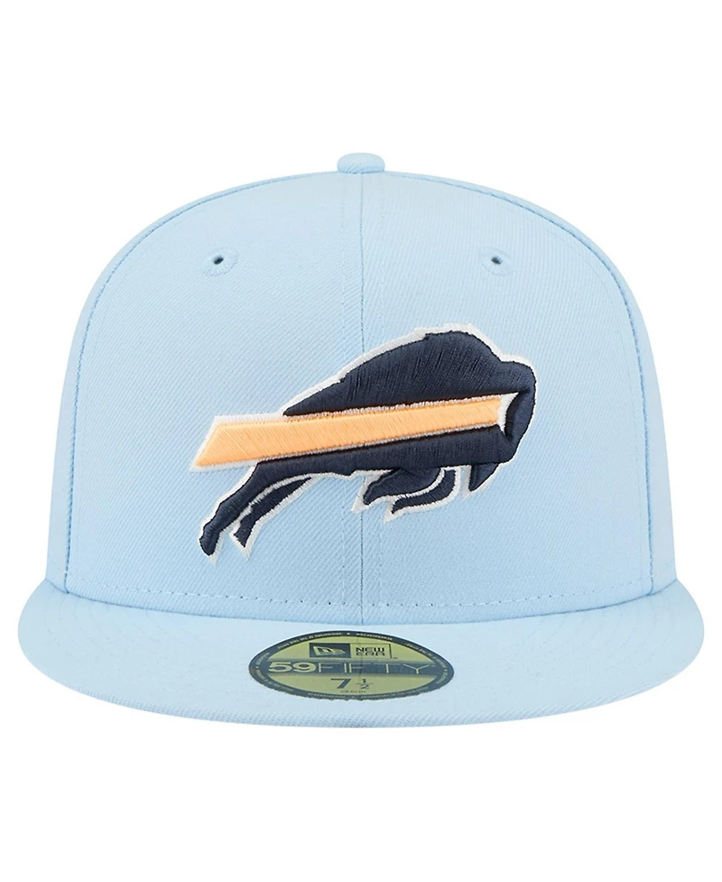 New Era Men's Coastal Blue Buffalo Bills 59FIFTY Fitted Hat