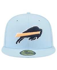 New Era Men's Coastal Blue Buffalo Bills 59FIFTY Fitted Hat