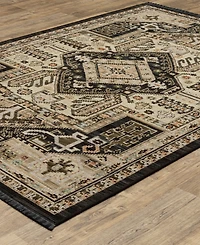 Oriental Weavers Legacy LGY03 5'3"x7'6" Area Rug
