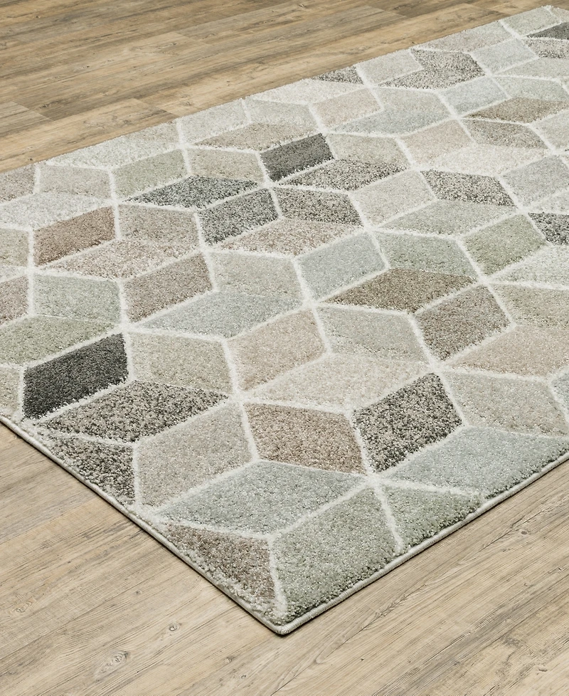 Oriental Weavers Cambria 083J2 1'10"x7'6" Runner Area Rug