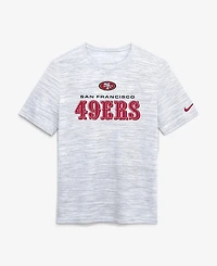 Nike Men's Ash San Francisco 49ers Velocity Endurance Run Dri-fit T-Shirt