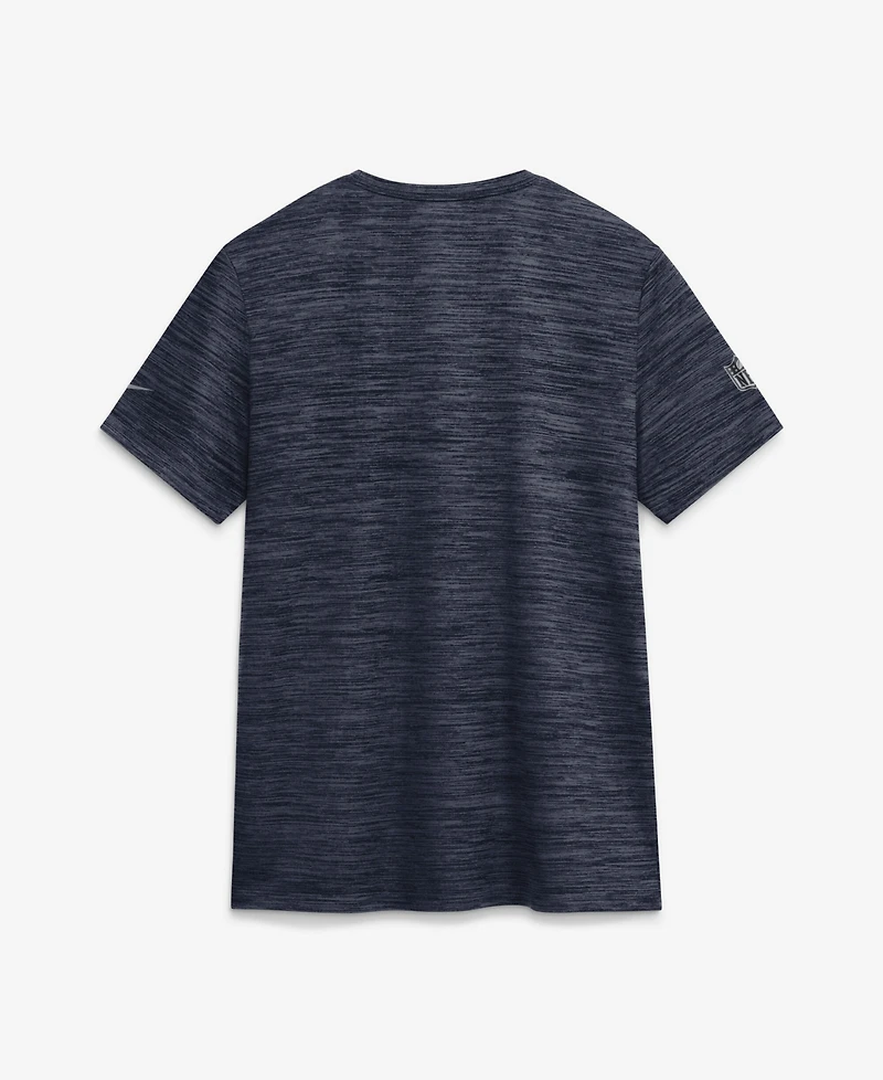 Nike Women's Navy Chicago Bears Sideline Velocity Dri-fit T-Shirt