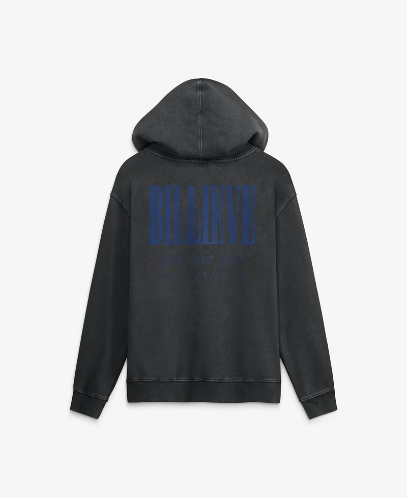 Fanatics Men's Black Buffalo Bills Relaxed Intense Rivalry French Terry Hoodie