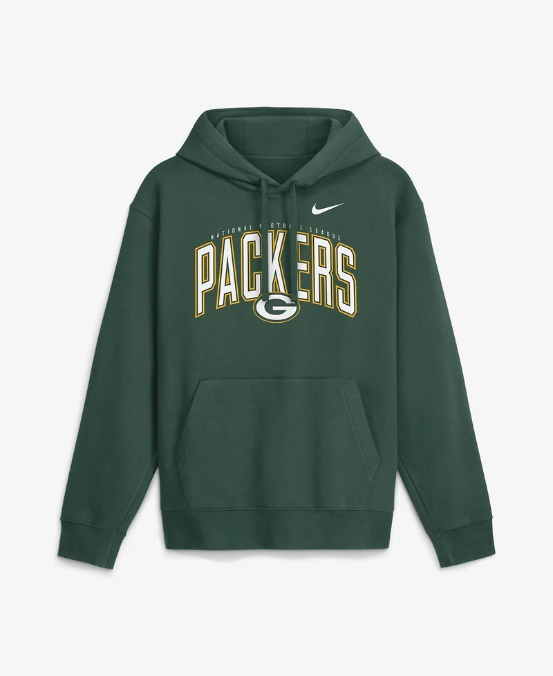Nike Men's Green Bay Packers Expect Victory Club Fleece Pullover Hoodie