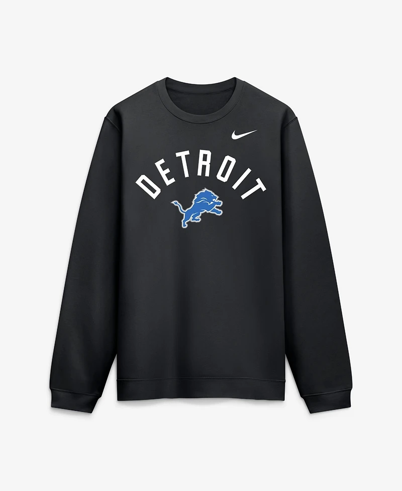 Nike Men's Detroit Lions Defensive Leader Club Fleece Sweatshirt