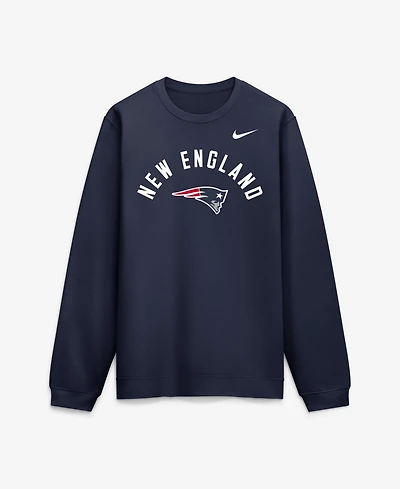 Nike Men's Navy New England Patriots Defensive Leader Club Fleece Sweatshirt