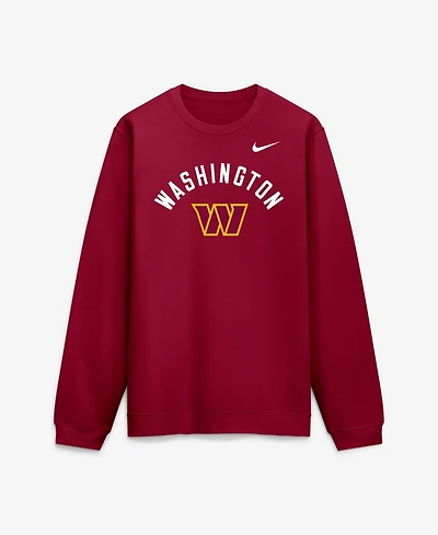 Nike Men's Burgundy Washington Commanders Defensive Leader Club Fleece Sweatshirt