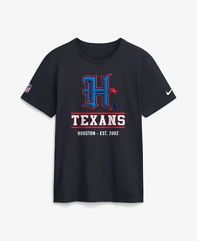 Nike Men's Navy Houston Texans Sideline Alternate Final Sprint Dri-fit T-Shirt