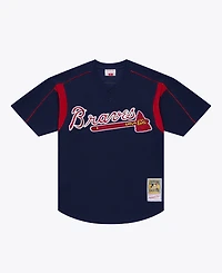 Mitchell & Ness Men's Andruw Jones Navy Atlanta Braves Authentic Batting Practice Jersey