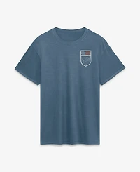 Fanatics Men's Blue Detroit Lions Washed Americana T-Shirt