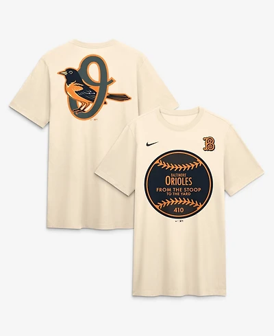 Nike Men's Tan Baltimore Orioles City Connect Legacy Tri-Blend T-Shirt