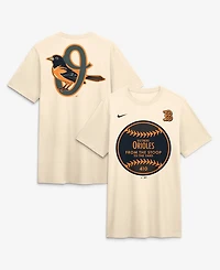 Nike Men's Tan Baltimore Orioles City Connect Legacy Tri-Blend T-Shirt