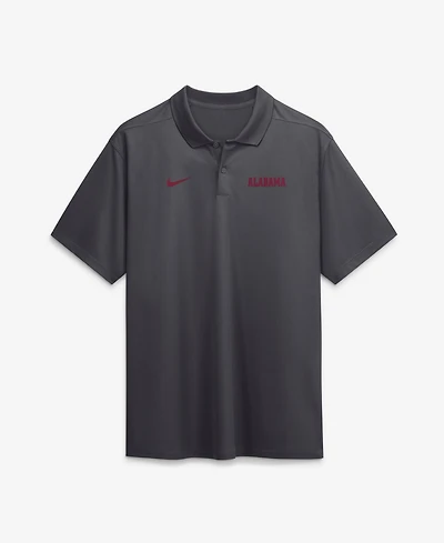 Nike Men's Anthracite Alabama Crimson Tide Dri-fit Victory Polo Shirt