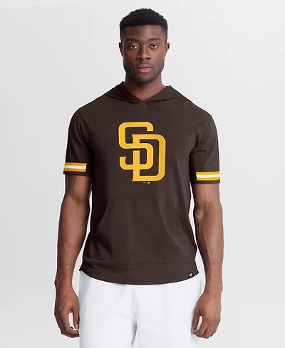 Fanatics Men's Brown San Diego Padres Optimal Play Hooded T-Shirt