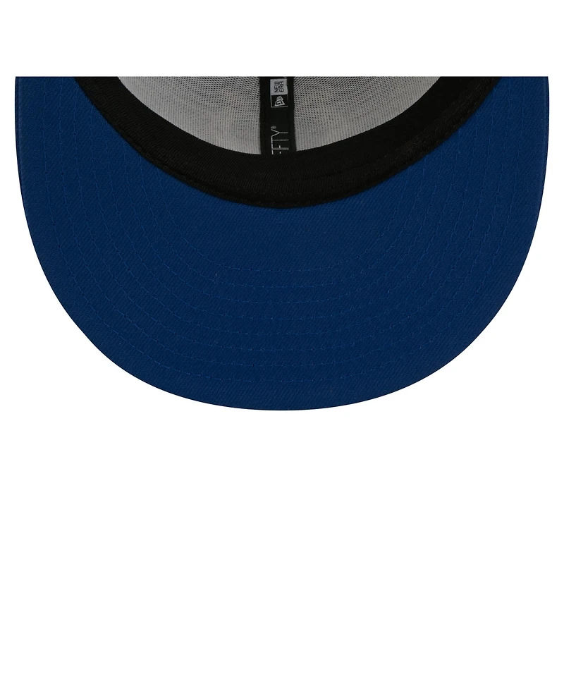 New Era Men's Royal Indianapolis Colts Core Team 9FIFTY Trucker Snapback Hat