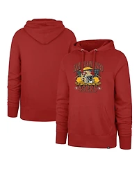47 Brand Men's Scarlet San Francisco 49ers Regional Headline Hoodie