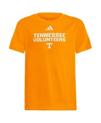 Adidas Big Boys and Girls Tennessee Orange Volunteers Wordmark Fresh T-Shirt