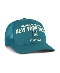 47 Brand Men's Teal New York Mets Contemporary Hitch Adjustable Trucker Hat
