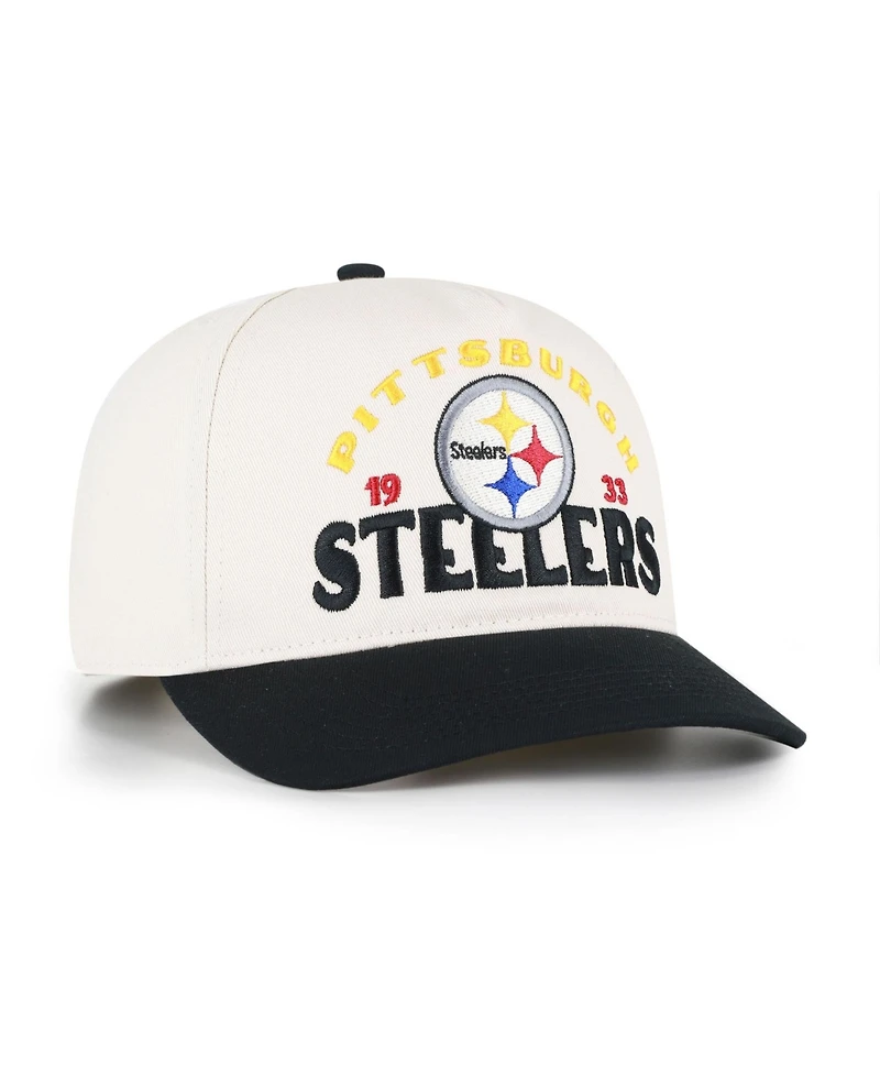 '47 Brand Men's Natural Pittsburgh Steelers Arcitext Hitch Adjustable Hat
