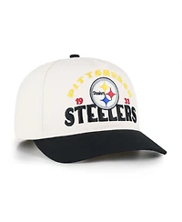 '47 Brand Men's Natural Pittsburgh Steelers Arcitext Hitch Adjustable Hat