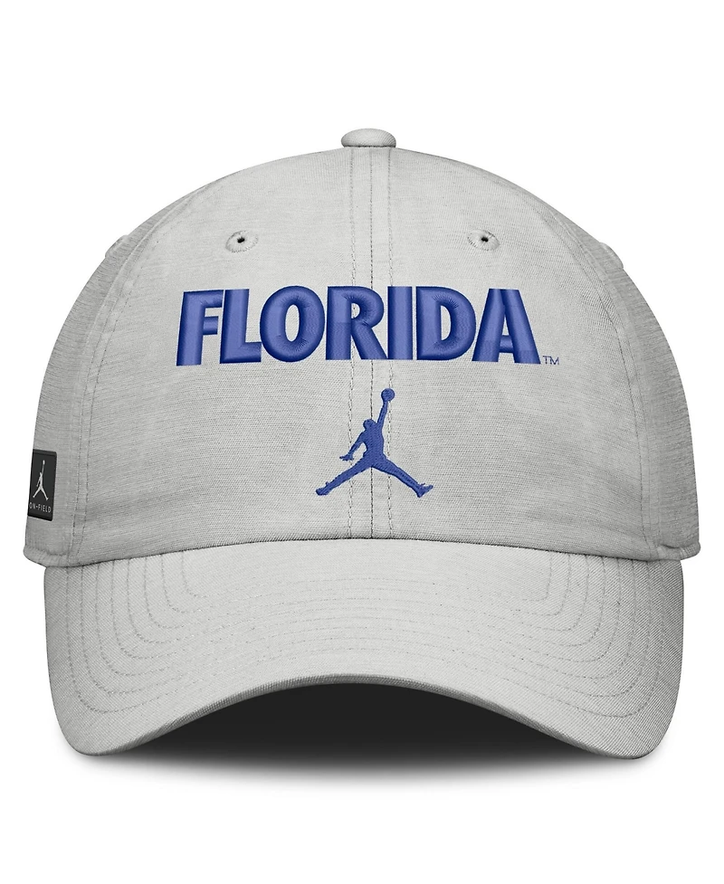 Jordan Men's and Women's Gray Florida Gators 2026 On-Field Gameday Club Adjustable Hat