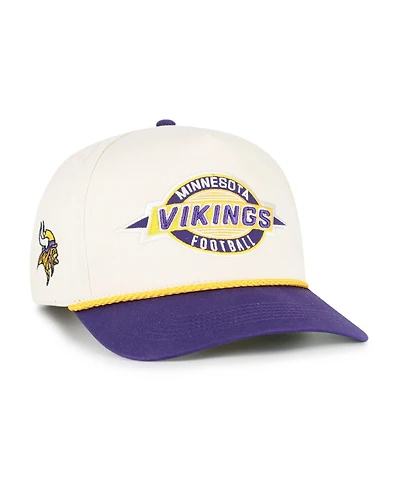 '47 Brand Big Boys and Girls Natural Minnesota Vikings Freemont Hitch Adjustable Hat
