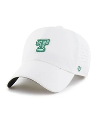 47 Brand Men's White Texas Rangers Elevated Greens Clean Up Adjustable Hat