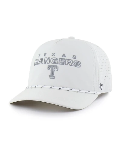 47 Brand Men's White Texas Rangers Forward Vault Hitch Adjustable Hat