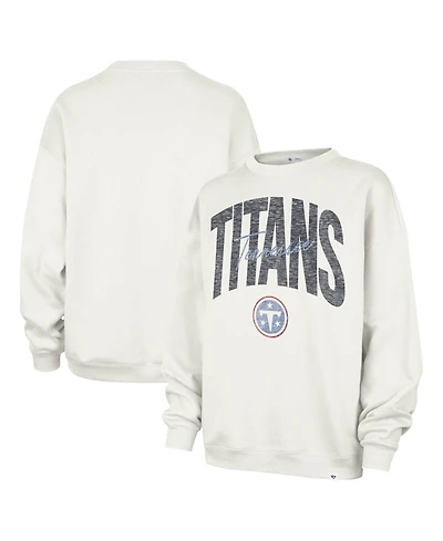 '47 Brand Women's Tennessee Titans Muse Oversized Crewneck Sweatshirt