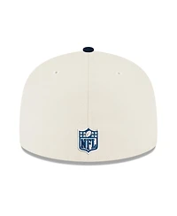 New Era Men's Cream/Navy Dallas Cowboys America's 250th 59FIFTY Fitted Hat