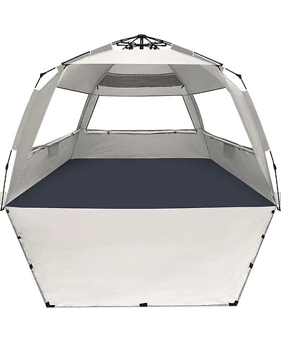 Aofar Pop Up Beach Tent Sun Shade Shelter Uv Protection