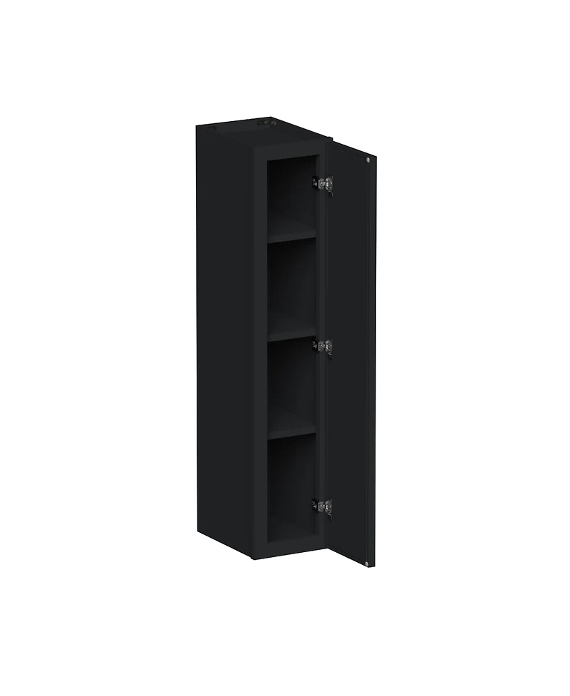 Boyel Living 9x42 inch Standard Wall Cabinet, Ready to Assemble Kitchen Cabinet with Solid Wood Frame, Soft-Close Slides and Hinge