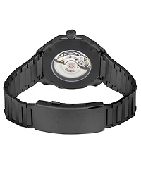 Gevril Men's Swiss Made Roosevelt Swiss Automatic Ip Stainless Steel Bracelet Watch