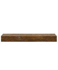 Plank+Beam Inch Rustic Floating Shelf/Fire Beam