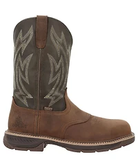 Rocky Ride Lte Carbon Toe Western Boot