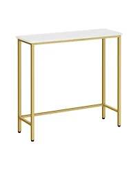 Slickblue 29.5-Inch Narrow Entryway Console Table with Space-Saving Design