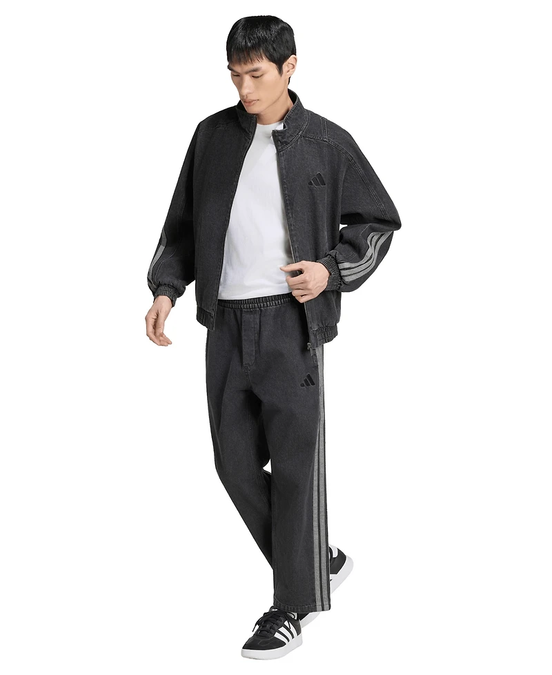 adidas Men's Stadium Denim Track Jacket