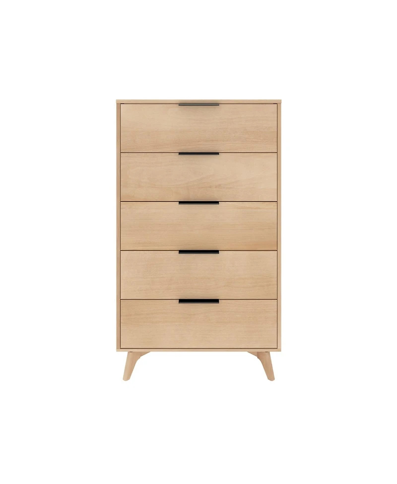 Plank+Beam Haven 5 Drawer Dresser with Handle