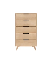 Plank+Beam Haven 5 Drawer Dresser with Handle